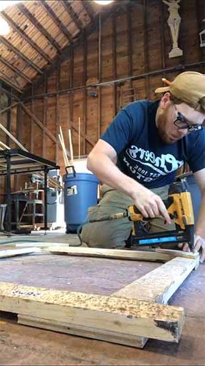 Munden helped build, install and tear down sets during his summer apprenticeship at The Cape Playhouse.