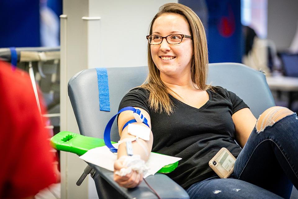 Student Senate to sponsor annual fall blood drive Oct. 18-19